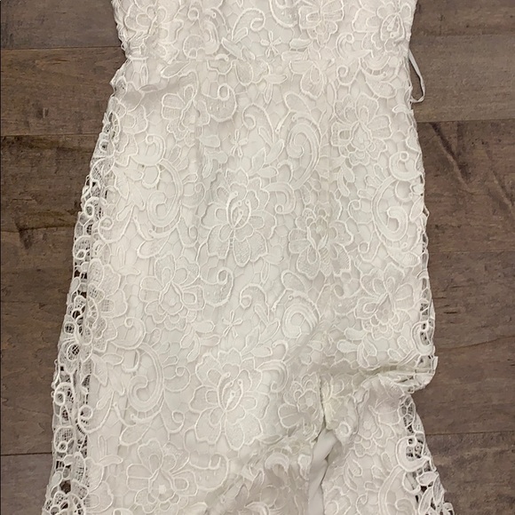 White Lulu’s dress. Like new condition. - Picture 4 of 5